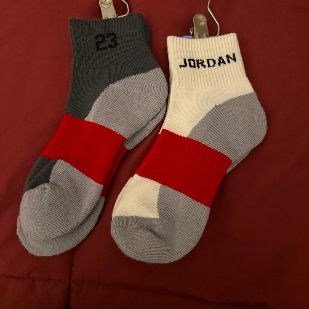 Two pair of Jordan socks (nwot)